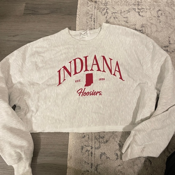 Indiana crop sweatshirt. Brand new! Originally bought for 60 - Picture 1 of 3